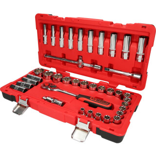 1/2" CHROMEplus Steckschlüssel-Satz, 39-tlg - KS Tools 958.0639