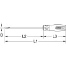 BERYLLIUMplus Schraubendreher Schlitz 4x100mm - KS Tools...
