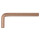 BERYLLIUMplus Innensechskant-Winkelstiftschlüssel 1/16" - KS Tools 962.0421
