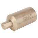 BRONZEplus Bit-Stecknuss Innensechskant 1" 30 mm  -...