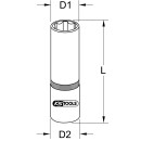 BRONZEplus Stecknuss 1/2" 19mm 6-kant lang - KS...