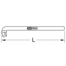 BRONZEplus Winkelgriff 1/2" 220 mm  - KS Tools 963.1283