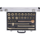 BRONZEplus Steckschlüssel-Satz 1/2" 26-tlg  -...