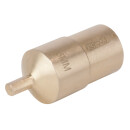 BRONZEplus Bit-Stecknuss Innensechskant 1/2" 17 mm -...