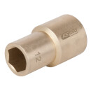 BRONZEplus Stecknuss 1/2" 6-kant 41 mm - KS Tools...