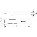 BRONZEplus Flachmeißel,25mm,250mm - KS Tools 963.2417