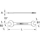 BRONZEplus Doppel-Maulschlüssel 50x55 mm  - KS Tools...