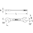 BRONZEplus Blech-Doppel-Maulschlüssel klein 4,5 mm -...