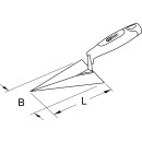 BRONZEplus Maurerkelle 135 mm  - KS Tools 963.9551