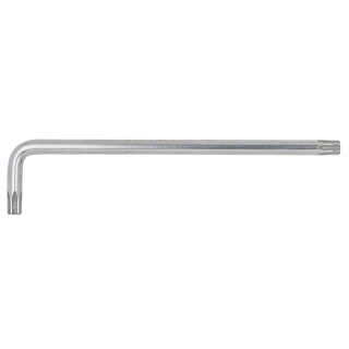 EDELSTAHL Torx-Winkelstiftschlüssel mit Bohrung, lang, TB15 - KS Tools 964.0602