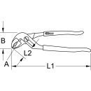 EDELSTAHL Wasserpumpenzange, 200mm - KS Tools 964.1801