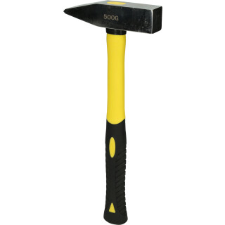 EDELSTAHL Schlosserhammer mit Fiberglasstiel, 500g - KS Tools 964.2041