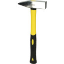 EDELSTAHL Schlosserhammer mit Fiberglasstiel, 1500g - KS...