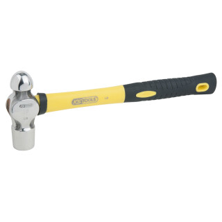 EDELSTAHL Schlosserhammer mit Fiberglasstiel, 340g - KS Tools 964.2102