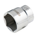 EDELSTAHL 3/4" 6kant-Stecknuss, 19mm - KS Tools...