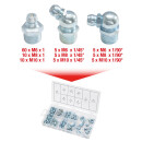 Sortiment Schmiernippel, M6-8-10x1,0, 110-tlg - KS Tools...