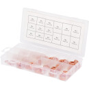 Sortiment Kupfer-Dichtringe, Ø 5-17,5mm, 150-tlg -...