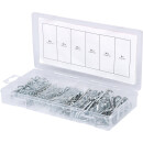 Sortiment Federsplinte, 1,8x33 - 3,9x75, 150-tlg - KS Tools 970.0060