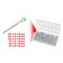 Sortiment Splinte, 1,6x25,4mm-4,0x63,5mm, 555-tlg - KS...
