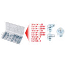 Sortiment Schmiernippel, metrisch & Zoll, 70-tlg - KS...