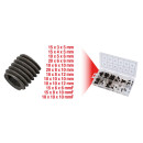 Sortiment Madenschrauben, metrisch, 160-tlg - KS Tools...