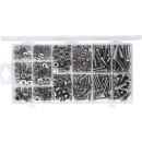 Sortiment Linsenkopf-Maschinenschrauben, metrisch, 475-tlg - KS Tools 970.0510