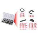 Sortiment Spannstift/Seegering/Federkeile/E-Sicherungsring, 295-tlg - KS Tools 970.0520
