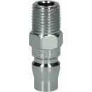 Metall-Stecknippel, 1/4"AG, Asien - KS Tools 999.9089