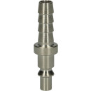 Metall-Stecknippel mit Schlauchtülle, Ø 10mm,...