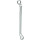 Doppel-Ringschlüssel, gekröpft, 16 x 17 mm - Brilliant Tools BT012905