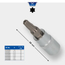 1/4" Torx-Bit-Stecknuss, mit Stirnlochbohrung, TB25...