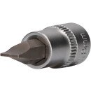 3/8" Schlitz Bit-Stecknuss, 2 x 8 mm - Brilliant...