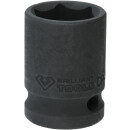 1/2" Kraft-Stecknuss Sechskant 19 mm, kurz - Brilliant Tools BT022642
