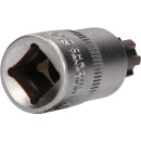 1/2" RIBE-Bit-Stecknuss, 55 mm lang, M13 - Brilliant Tools BT022727
