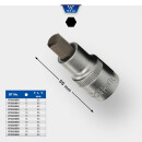 1/2" Innensechskant Bit-Stecknuss, 55 mm lang, 14 mm...