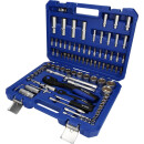 Steckschlüssel-Satz, 94-tlg, 1/4", 1/2" -...