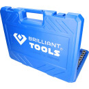 Steckschlüssel-Satz, 172-tlg, 1/4", 3/8", 1/2" - Brilliant Tools BT023172