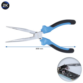 Spitzzange 200 mm - Brilliant Tools BT062901