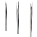 Pinzetten-Satz, 3-tlg - Brilliant Tools BT067905