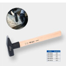Schlosserhammer mit Hickory-Stiel, 300 g - Brilliant...