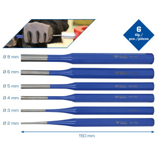 Splintentreiber-Satz, 6-tlg - Brilliant Tools BT085006