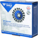 Kegelbürste, Ø 100 mm mit M14 x 2,0 mm Aufnahme - Brilliant Tools BT103101