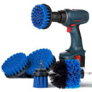 Bürstenaufsatz-Satz für Bohrmaschinen, 4-tlg - Brilliant Tools BT103110