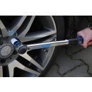 1/4" Drehmomentschlüssel mit Drehknopf-Umsteck-Ratschenkopf, 1 - 25 Nm - Brilliant Tools BT141905