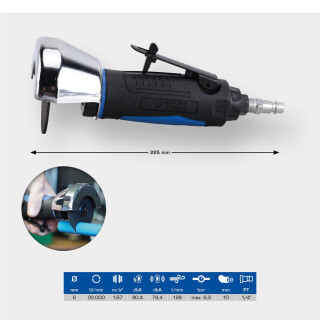 Druckluft-Winkel-Trennschleifer - Brilliant Tools BT160703