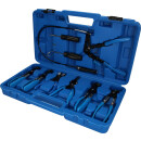 Schlauchschellenzangen-Satz, 9-tlg - Brilliant Tools BT521000