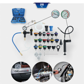 Master Kühlsystem-Diagnose-Satz, 28-tlg - Brilliant Tools BT521150
