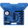 Kompressionstester-Satz für Diesel Motoren, 18-tlg - Brilliant Tools BT581000