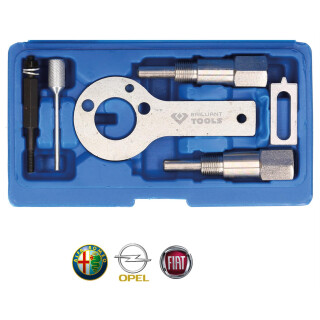 Motor-Einstellwerkzeug-Satz für Fiat, Opel, Alfa 1.9, 2.4 16V Diesel - Brilliant Tools BT594450