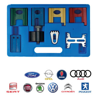 Nockenwellen-Arretierwerkzeug-Satz für VAG, Ford, Opel, Saab - Brilliant Tools BT595700